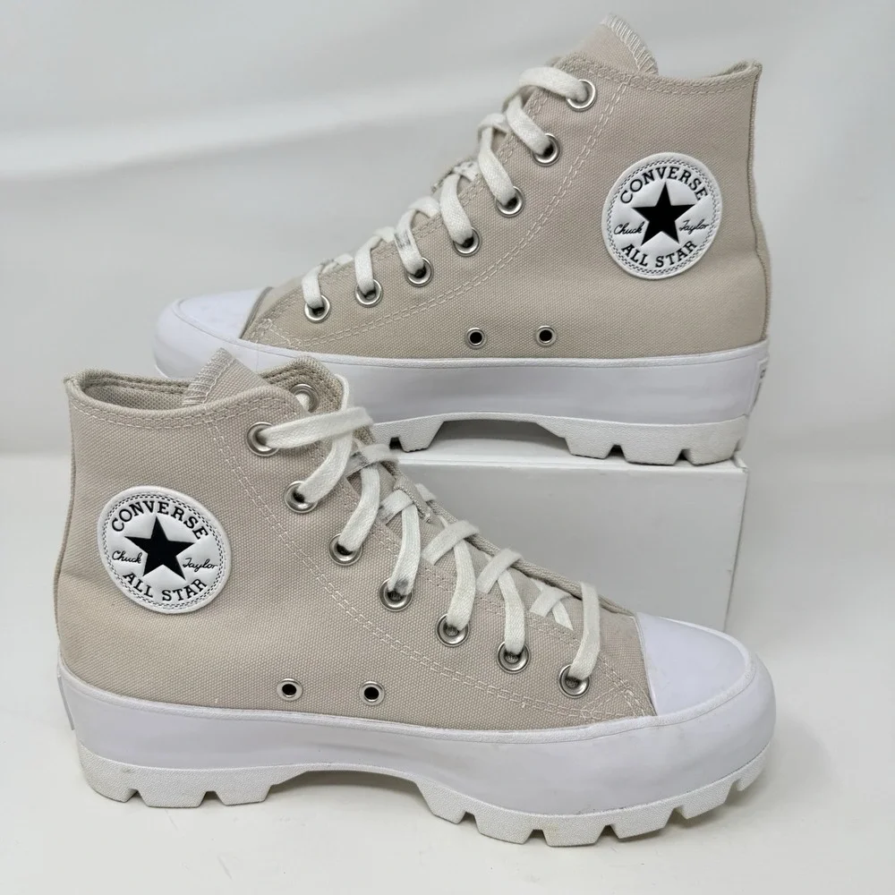 Converse Chuck Taylor All Star High Seasonal Lugged Desert Sand Women's Size 6.5
